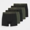 Pier One 5 Pack - Culotte -Black/Khaki -Ropa Pier One 00955010cec94d048deaec05ec199c27