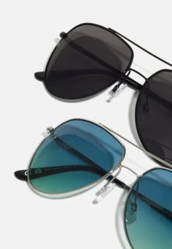 Pier One 2 Pack - Gafas De Sol - Black/Blue -Ropa Pier One 0536698a6dde466ab05cd7db74609b09