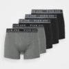 Pier One 5 Pack - Culotte -Black/Mottled Dark Grey -Ropa Pier One 0bef183125834ec58b4062b836afe5ae