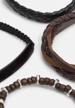 Pier One 5 Pack- Pulsera - Silver-Coloured -Ropa Pier One 0cc5c70ea86e4ffcbe05e2d3fc799769