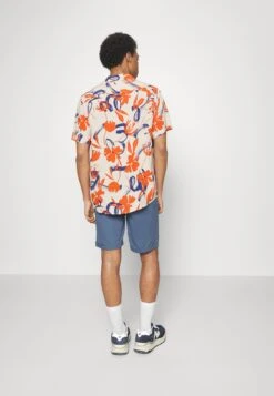 Pier One Linen Blend Drawcord Shorts- Shorts - Blue -Ropa Pier One 0fefc1229bd140f59c628594c0f5cb16