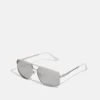 Pier One Unisex - Gafas De Sol - Silver-Coloured, Black -Ropa Pier One 1103c68edb364b7cbf3808eb9b09d166