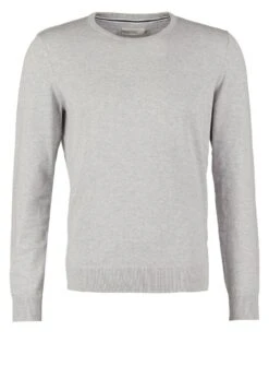 Pier One Basic Crewneck - Jersey De Punto - Light Grey -Ropa Pier One 164460f190b04ae58b2180589ab3c026