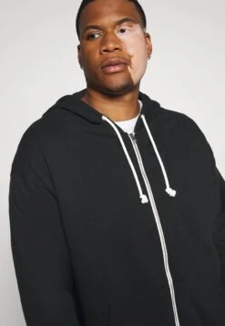 Pier One Sudadera Con Cremallera - Black -Ropa Pier One 166694e7545b4945932e44b34212b34b