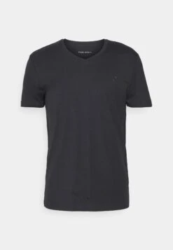 Pier One V Neck Bird Tonal 3 Pack - Camiseta Básica - Light Brown/White/Dark Blue -Ropa Pier One 16dbb85cde8744eb9c849392873d7433