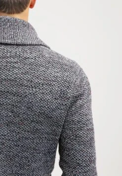 Pier One Chaqueta De Punto - Dark Grey Melange -Ropa Pier One 1d4924f16bf1458cb2ec6dd127eae00d