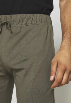 Pier One 2 Pack - Pantalón De Pijama - Black/Khaki -Ropa Pier One 2d7e8aabb1c34004a160f9bd3c559011