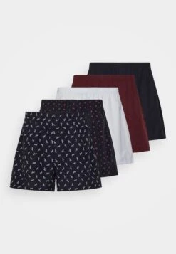 Pier One 5 Pack - Boxer - Dark Blue/Bordeaux/ Blue 12 Pier One 5 Pack - Boxer - Dark Blue/Bordeaux/ Blue -Ropa Pier One 3422d9ed8c4f49da9db171652d2bfcfc