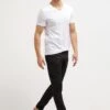Pier One 2 Pack - Camiseta Básica - White/Black 1 Pier One 2 Pack - Camiseta Básica - White/Black -Ropa Pier One 357bed3643804e7e9b61006712661f33