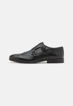 Pier One Leather - Mocasines - Black