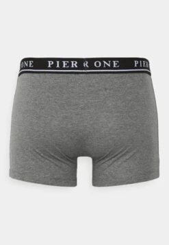 Pier One 5 Pack - Culotte -Black/Mottled Dark Grey -Ropa Pier One 363afa71a2ae4dc49a0189dd440f8a5f