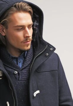 Pier One Abrigo Corto - Navy -Ropa Pier One 39fc34304bfd4cb98c88dbc8fb72bf47