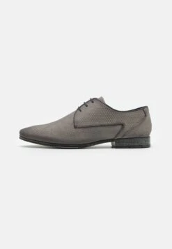 Pier One Leather - Zapatos De Vestir - Dark Grey