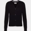 Pier One Chaqueta De Punto - Black -Ropa Pier One 47b46cb63bdb47a7acff5fae26b7f247