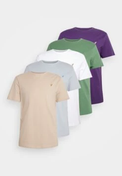 Pier One Unisex 5 Pack - Camiseta Básica - Light Blue/Purple/White 14 Pier One Unisex 5 Pack - Camiseta Básica - Light Blue/Purple/White -Ropa Pier One 4dab7af2179d4e539c84571a9836ad97
