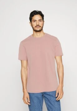 Pier One 3 Pack - Camiseta Básica - Mottled Light Grey/Pink/Black -Ropa Pier One 51ca1d760b7e488e96deaeec0f8399ab