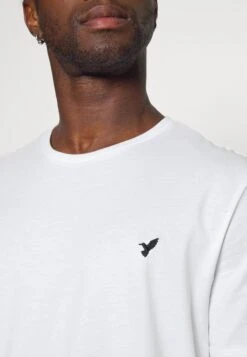 Pier One 5 Pack - Camiseta Básica - White/Blue/Stone -Ropa Pier One 5838dd46526247959db36fa669d89e4b