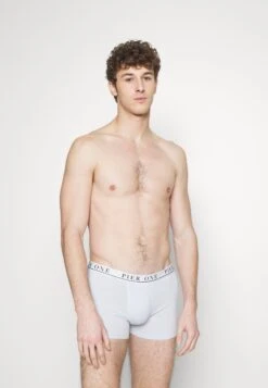 Pier One 5 Pack - Culotte - Black/White/Light Blue -Ropa Pier One 5879892395ef4271a7b0369235c549f0