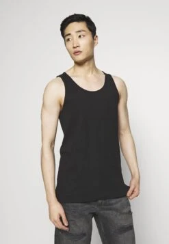 Pier One 3 Pack - Top - White/Black -Ropa Pier One 591da08fe9cc4322be9f54374940a0f5