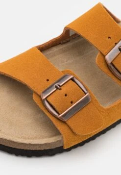 Pier One Leather Unisex - Pantuflas - Cognac -Ropa Pier One 5a30ef86acdb4a84a7b1455b53d0fe75