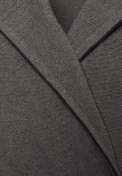 Pier One Albornoz - Dark Grey/Black -Ropa Pier One 5ced349125594756a9f83b8f896e806e