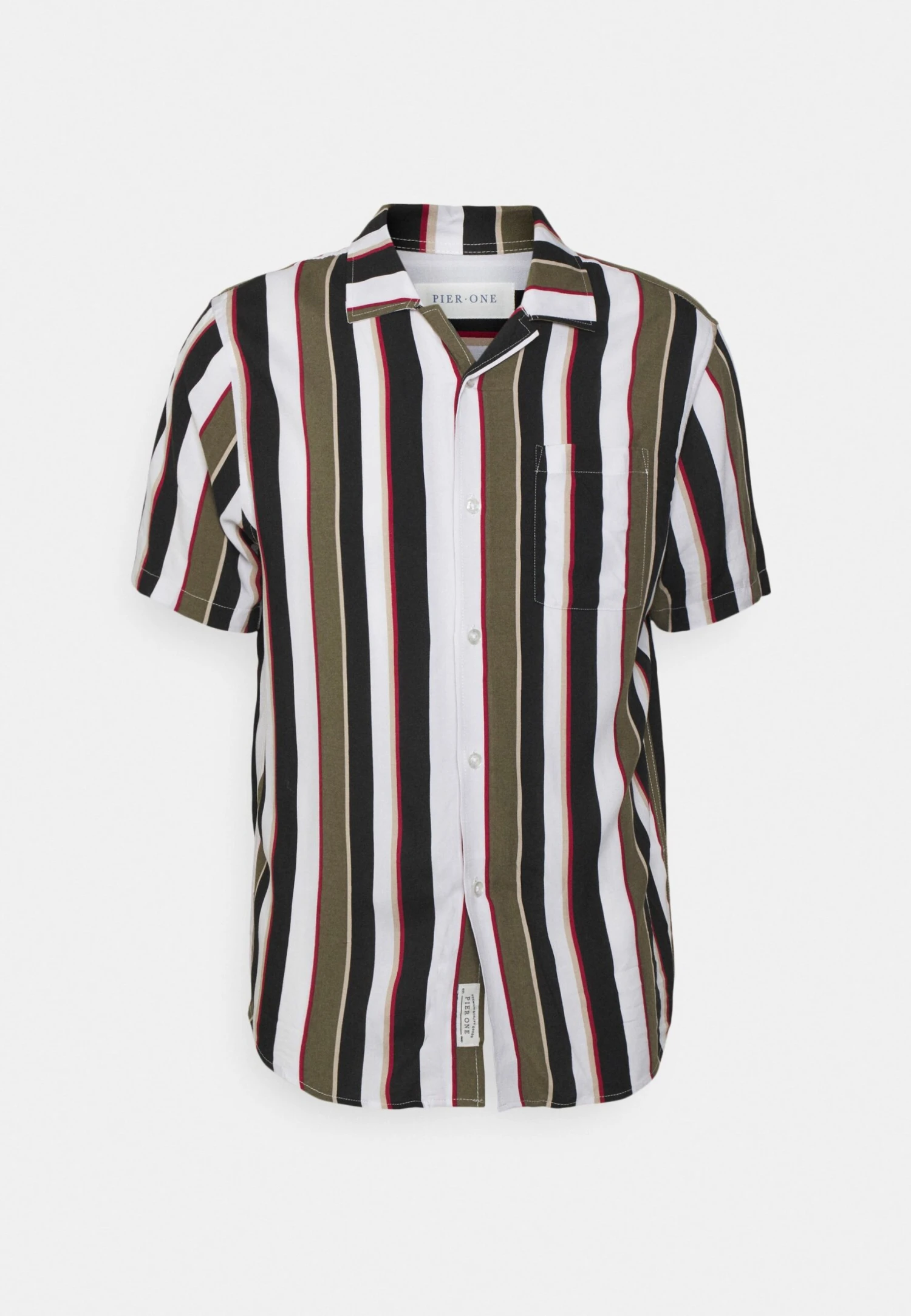 Pier One Camisa - Khaki/Dark Blue 3 Pier One Camisa - Khaki/Dark Blue