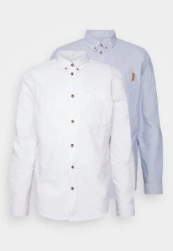 Pier One 2 Pack - Camisa - White/Light Blue 10 Pier One 2 Pack - Camisa - White/Light Blue -Ropa Pier One 645ebd8a655b4f1c832198d0ae9d009a