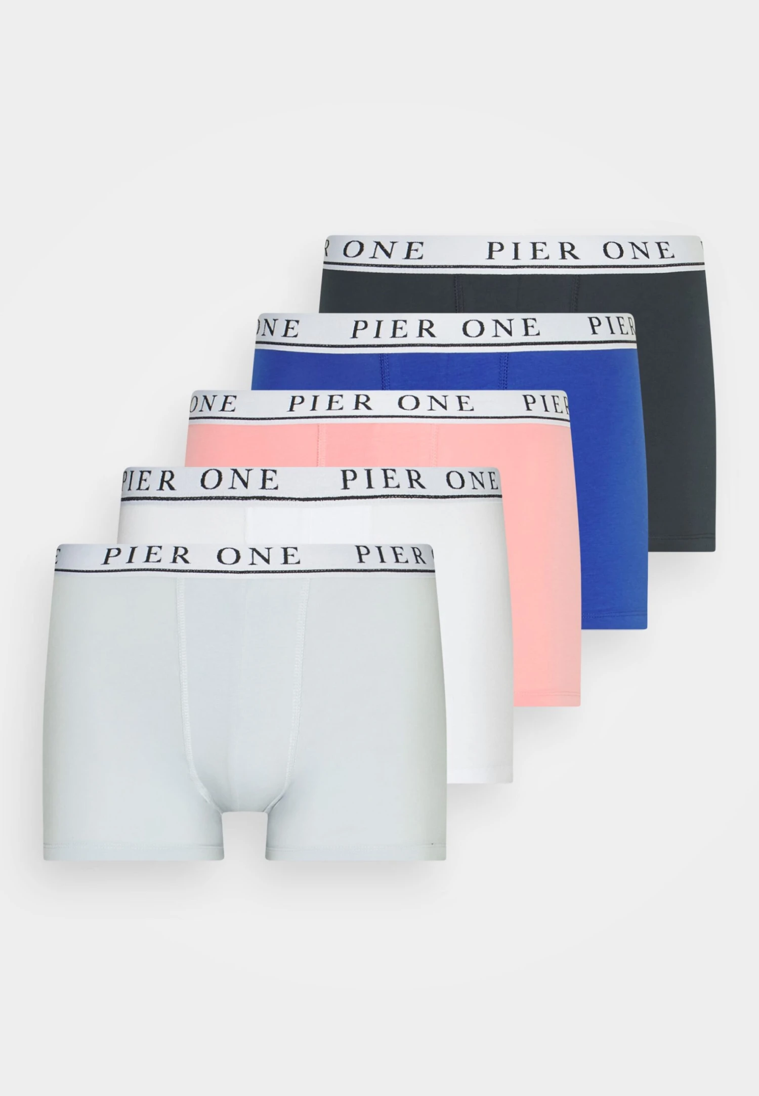 Pier One 5 Pack - Culotte - White/Pink/Light Blue 7 Pier One 5 Pack - Culotte - White/Pink/Light Blue - Imagen 5