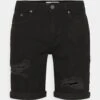 Pier One Shorts Vaqueros - Black -Ropa Pier One 6a5f776f052149fab21c0f7a06b3f55c