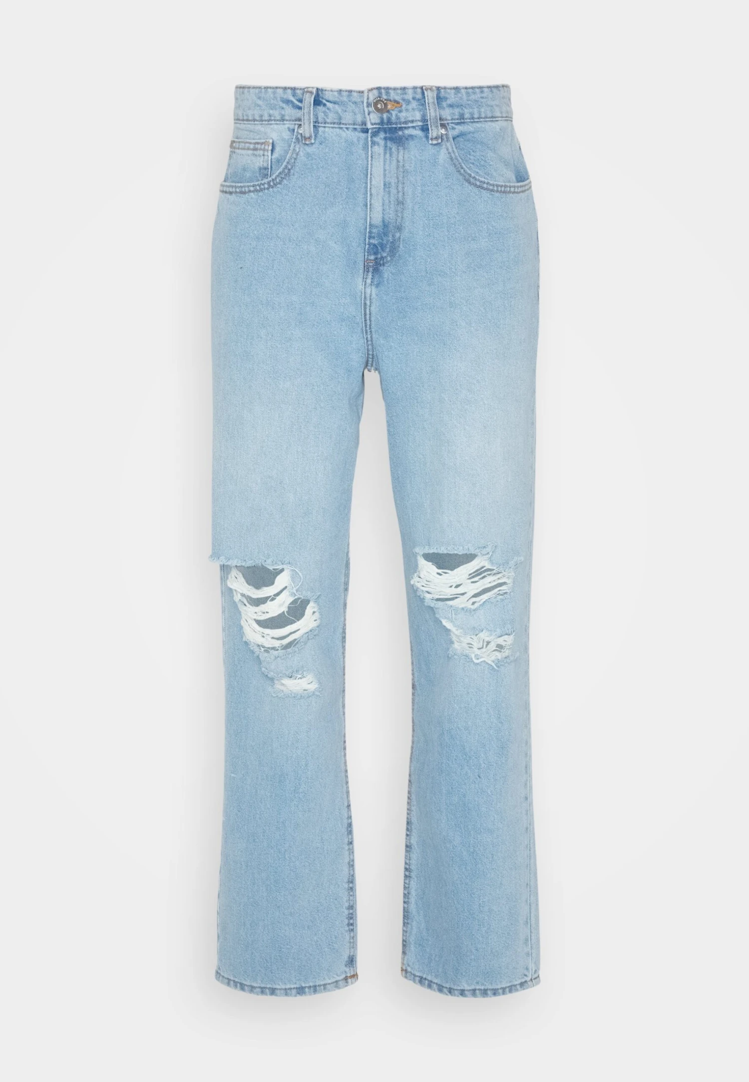 Pier One Distress On Knees - Vaqueros Boyfriend - Light Blue Denim 7 Pier One Distress On Knees - Vaqueros Boyfriend - Light Blue Denim - Imagen 5