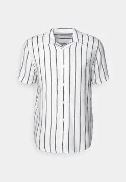 Pier One 2 Pack - Camisa - Black/White -Ropa Pier One 7c88593f099f4d6e815826857aeeb0c6