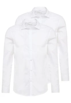 Pier One 2 Pack - Camisa Elegante - White -Ropa Pier One 80b0853fe93b4ce78b05673341572c11