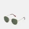 Pier One Unisex - Gafas De Sol - Gold-Coloured/Green -Ropa Pier One 836db2a5f2f344bea00e17573901ea9a