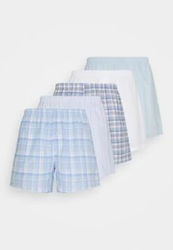 Pier One 5 Pack - Boxer - Light Blue/White 13 Pier One 5 Pack - Boxer - Light Blue/White -Ropa Pier One 843919d02a024465b4f0a52da0998e48