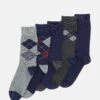 Pier One 5 Pack - Calcetines - Dark Blue -Ropa Pier One 844fbc0dae8c4973a80998a283e74c8b