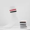 Pier One 5 Pack - Calcetines - White/Red/Black 1 Pier One 5 Pack - Calcetines - White/Red/Black -Ropa Pier One 84b1a74614b6407f8cf9e797ea2bb203