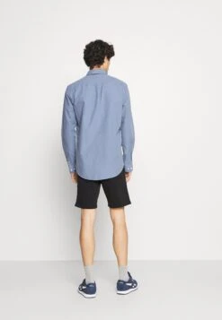 Pier One 3 Pack - Shorts - Black/Mottled Light Grey/Dark Blue -Ropa Pier One 868047a536d4496abac88f48a976097b