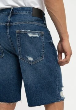 Pier One Shorts Vaqueros - Dark Blue Denim -Ropa Pier One 87967f7777b341e69e97f39a26d44312