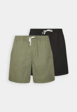 Pier One 2 Pack - Shorts - Olive/Black 12 Pier One 2 Pack - Shorts - Olive/Black -Ropa Pier One 8f4f659af78442c185d8dbca74fb1591