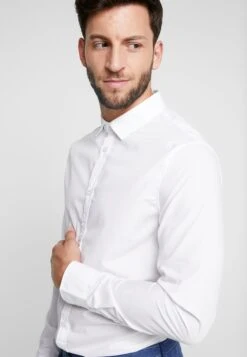 Pier One 2 Pack - Camisa Elegante - White -Ropa Pier One 904cef72816b425da821170568e562cd