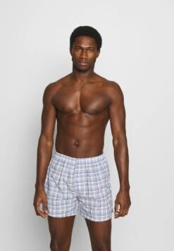 Pier One 5 Pack - Boxer - Light Blue/White 11 Pier One 5 Pack - Boxer - Light Blue/White -Ropa Pier One 99a4bd53733c43c3a89af2e6271e1a81