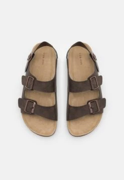 Pier One Unisex - Sandalias - Dark Brown -Ropa Pier One a689817c07e34f47aa63a98de89f094a