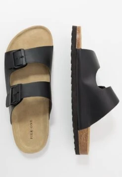 Pier One Unisex - Pantuflas - Black -Ropa Pier One a98de5f417bd4f57b176937b18a12ab7