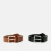 Pier One 2 Pack - Cinturón - 802 - Black_708 - Cognac 1 Pier One 2 Pack - Cinturón - 802 - Black_708 - Cognac -Ropa Pier One abeb01e9f66341298bd4d0757b9b6d0e