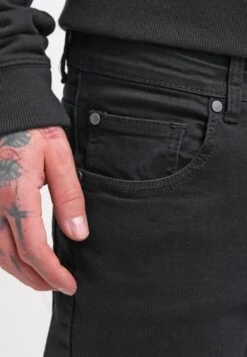 Pier One Vaqueros Slim Fit - Black -Ropa Pier One b48cc12fb4034b93a48fd865da8856f2