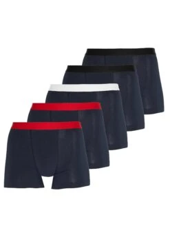 Pier One 5 Pack - Culotte - Dark Blue/Red -Ropa Pier One ba6f2f15b66a486c8ed852722b2b6472