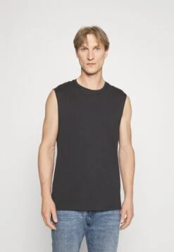 Pier One 2 Pack - Top - Black/Khaki -Ropa Pier One c0411475afa14f0da84d6ed2399b2ba6