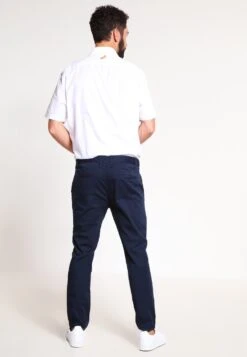 Pier One Pantalones Chinos - Dark Blue -Ropa Pier One d781d37eda76425a93e9a0a3b37f56fe