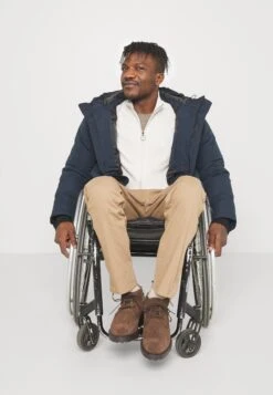 Pier One Chaqueta De Invierno - Dark Blue -Ropa Pier One dd278216f0224bbd841f4c2358b053bd