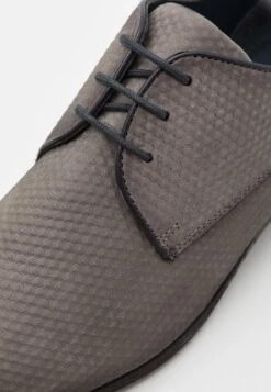 Pier One Leather - Zapatos De Vestir - Dark Grey -Ropa Pier One e0f1574267c74dc1b5d53d5cfef035ae